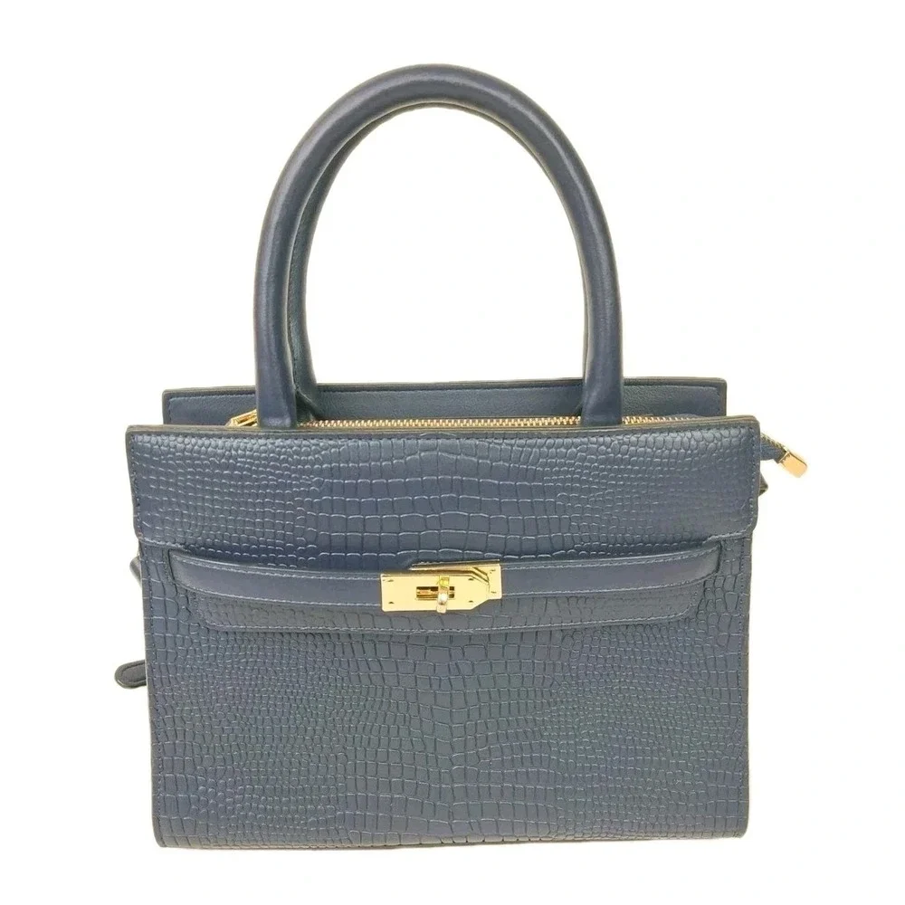 Unbranded Ladies Stylish Navy‎ Blue Handbags Purse